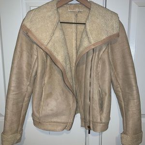 Michael Kors shearling coat